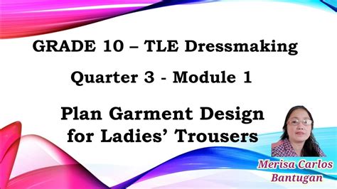 dressmaking module grade 10